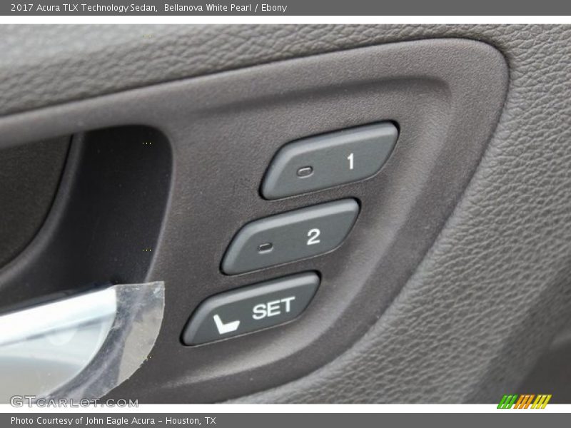 Bellanova White Pearl / Ebony 2017 Acura TLX Technology Sedan