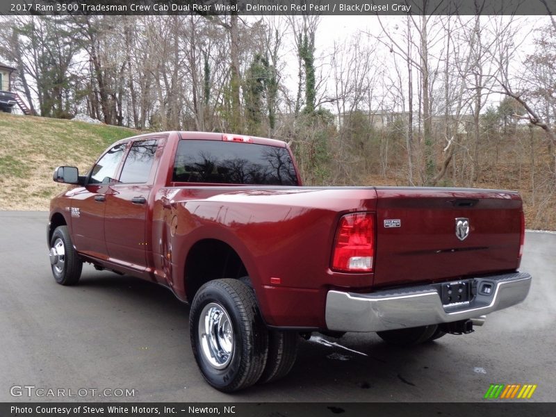  2017 3500 Tradesman Crew Cab Dual Rear Wheel Delmonico Red Pearl