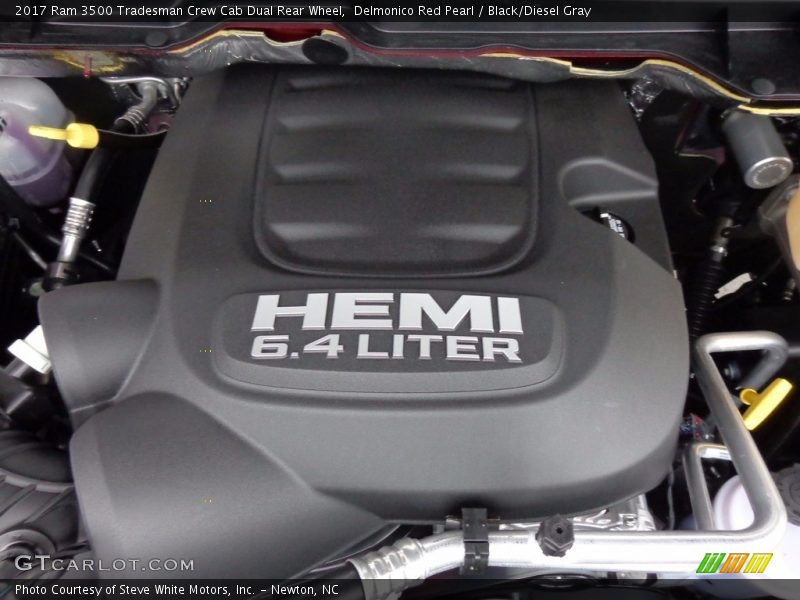  2017 3500 Tradesman Crew Cab Dual Rear Wheel Engine - 6.4 Liter HEMI OHV 16-Valve VVT MDS V8