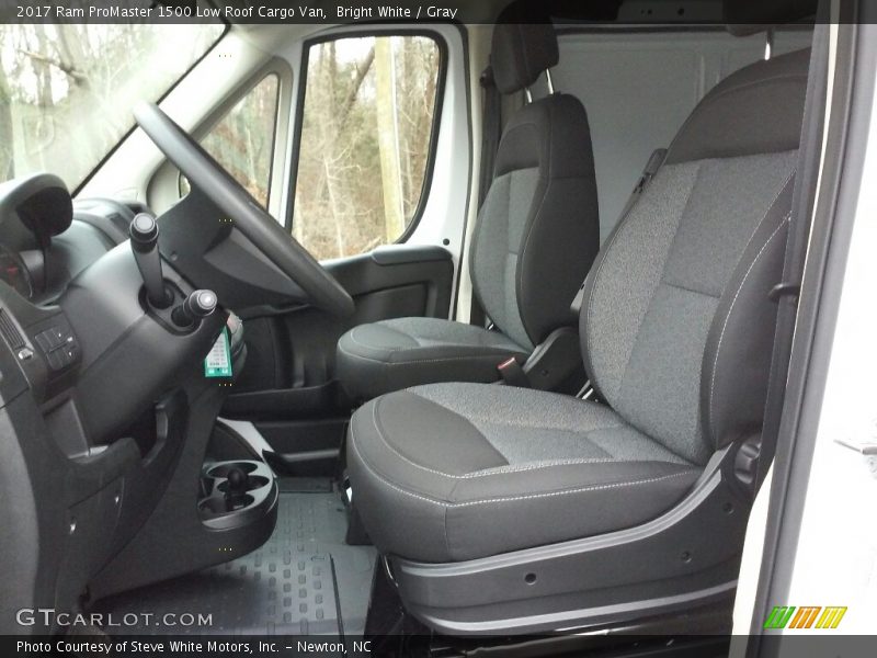  2017 ProMaster 1500 Low Roof Cargo Van Gray Interior