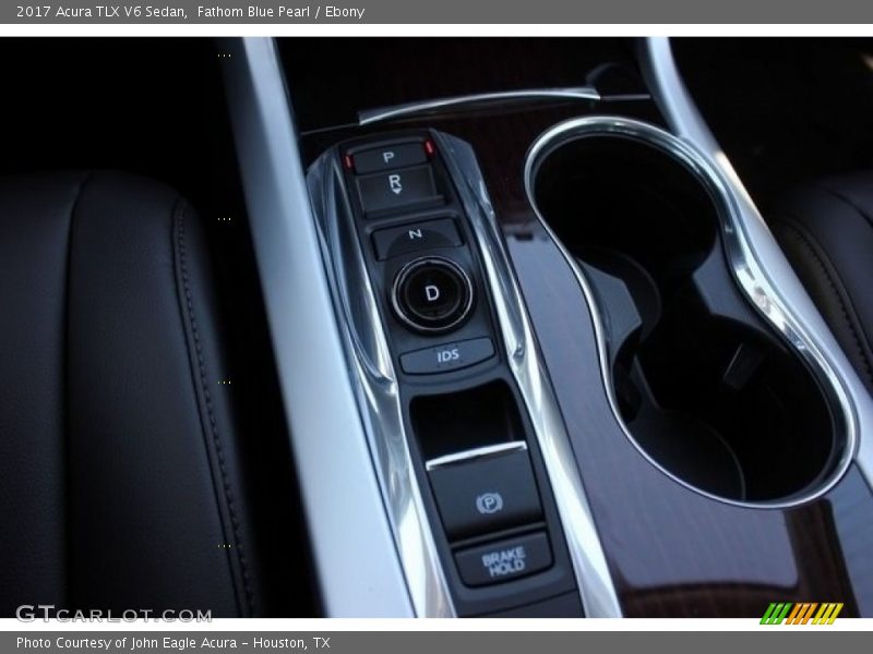 Fathom Blue Pearl / Ebony 2017 Acura TLX V6 Sedan