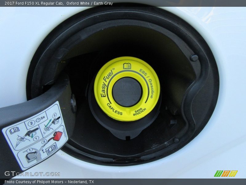 Oxford White / Earth Gray 2017 Ford F150 XL Regular Cab