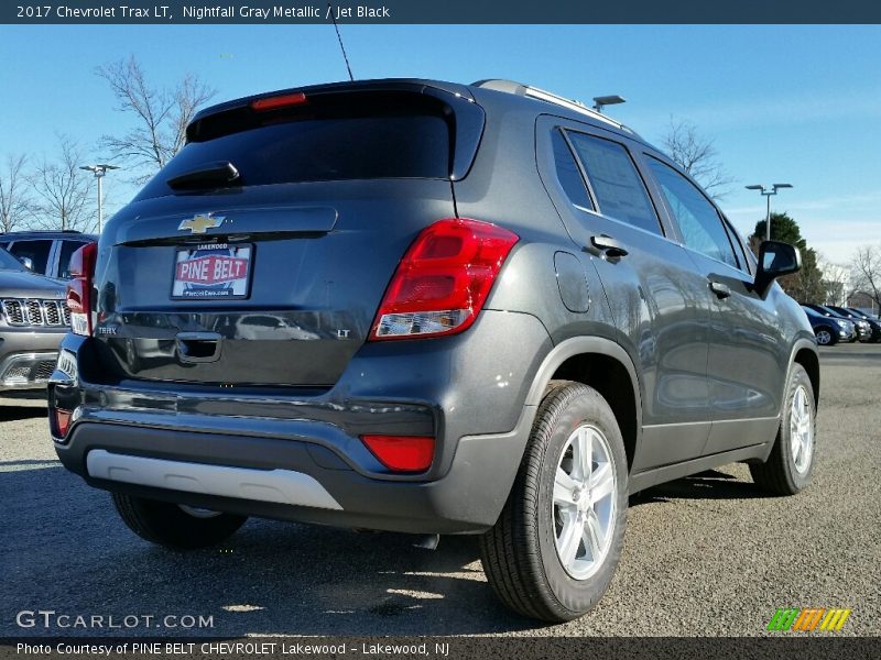 Nightfall Gray Metallic / Jet Black 2017 Chevrolet Trax LT