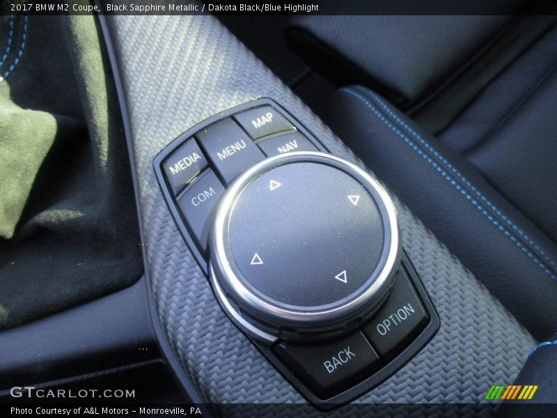 Controls of 2017 M2 Coupe