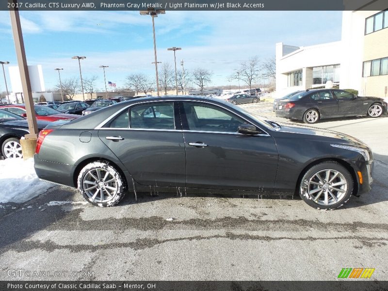 2017 CTS Luxury AWD Phantom Gray Metallic