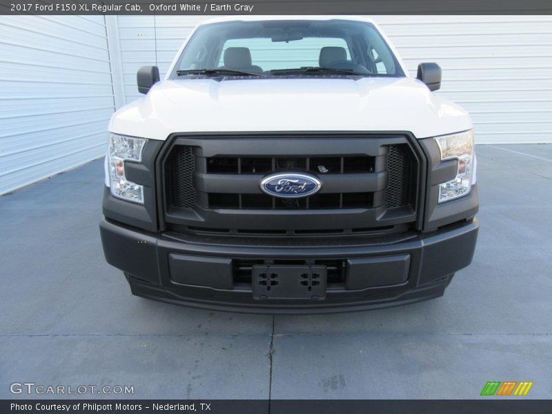 Oxford White / Earth Gray 2017 Ford F150 XL Regular Cab