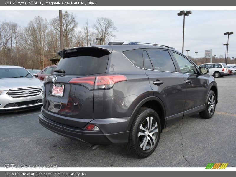 Magnetic Gray Metallic / Black 2016 Toyota RAV4 LE