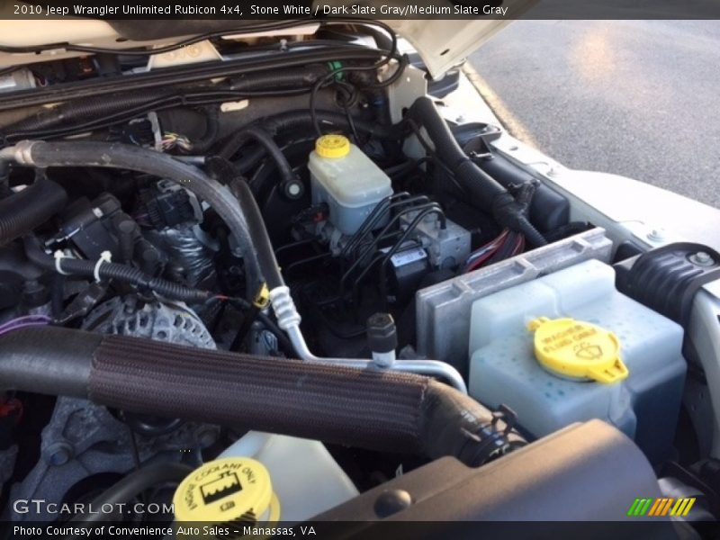 Stone White / Dark Slate Gray/Medium Slate Gray 2010 Jeep Wrangler Unlimited Rubicon 4x4
