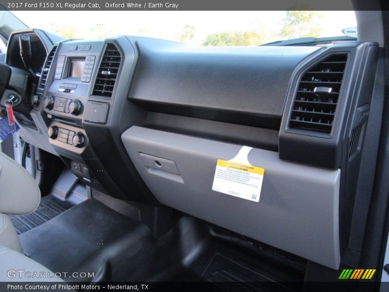 Dashboard of 2017 F150 XL Regular Cab