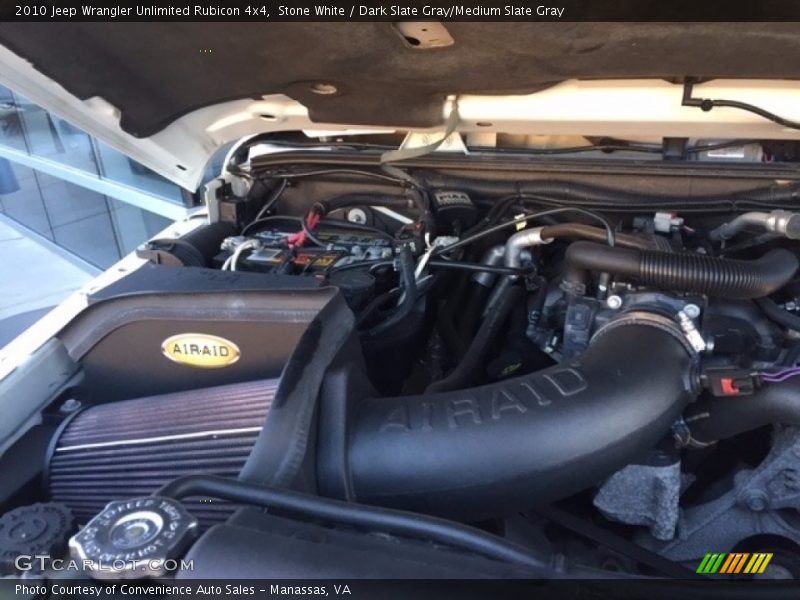 Stone White / Dark Slate Gray/Medium Slate Gray 2010 Jeep Wrangler Unlimited Rubicon 4x4