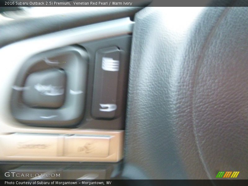 Venetian Red Pearl / Warm Ivory 2016 Subaru Outback 2.5i Premium