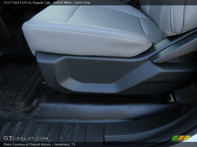 Front Seat of 2017 F150 XL Regular Cab