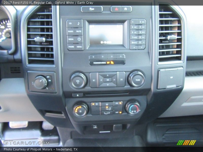 Controls of 2017 F150 XL Regular Cab