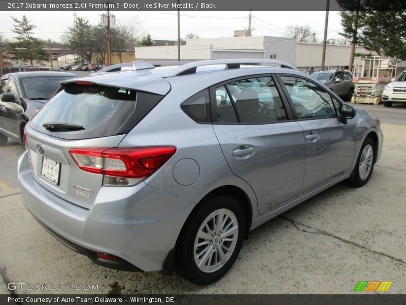 Ice Silver Metallic / Black 2017 Subaru Impreza 2.0i Premium 5-Door