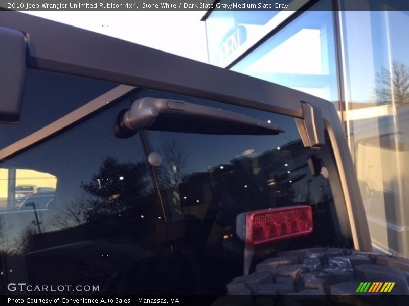 Stone White / Dark Slate Gray/Medium Slate Gray 2010 Jeep Wrangler Unlimited Rubicon 4x4