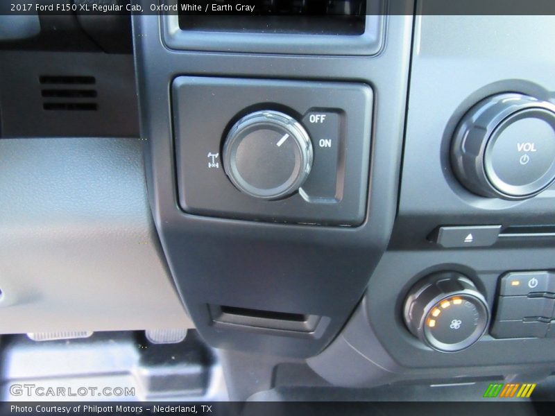 Controls of 2017 F150 XL Regular Cab