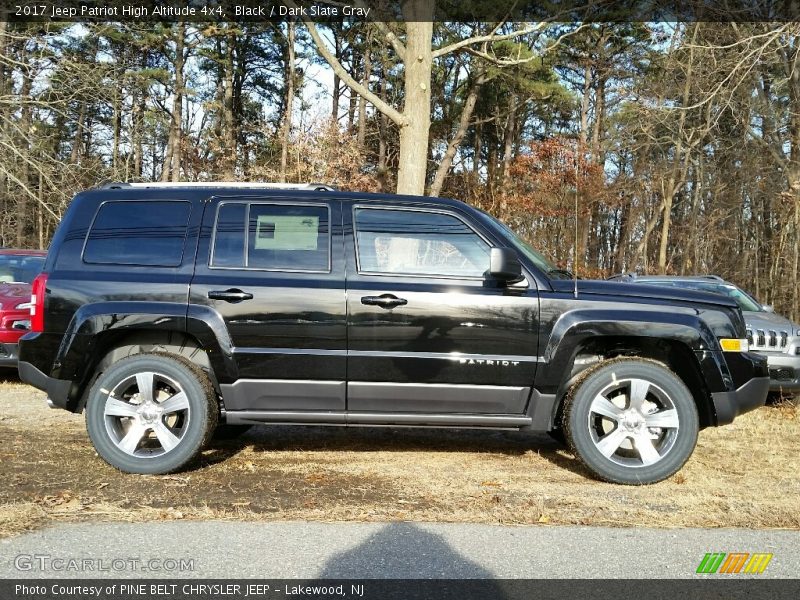 Black / Dark Slate Gray 2017 Jeep Patriot High Altitude 4x4