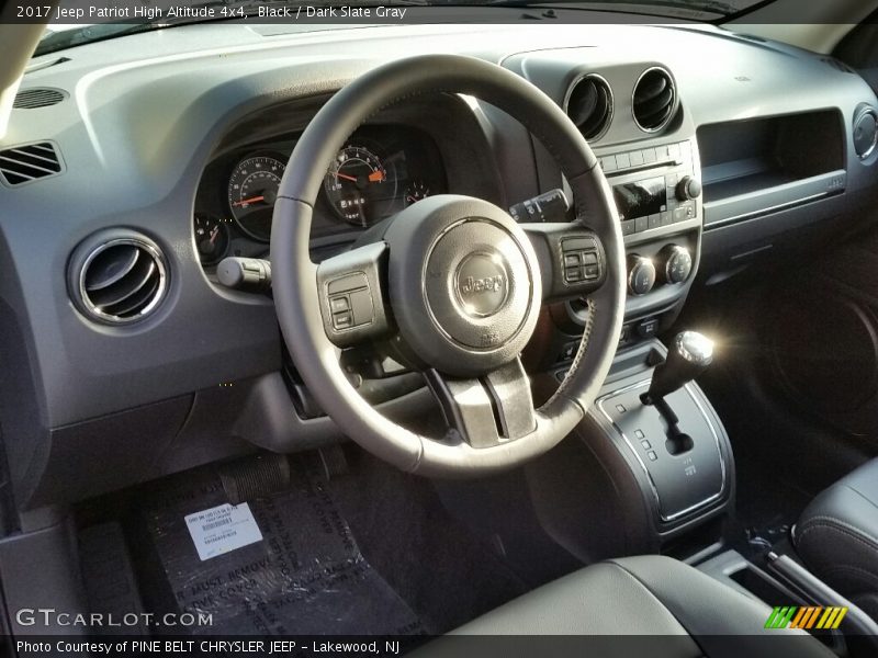 Black / Dark Slate Gray 2017 Jeep Patriot High Altitude 4x4
