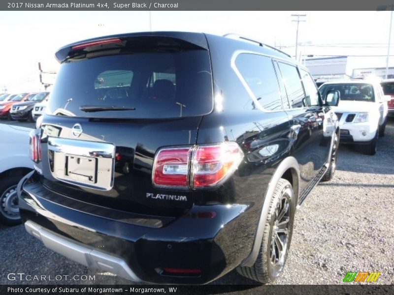 Super Black / Charcoal 2017 Nissan Armada Platinum 4x4
