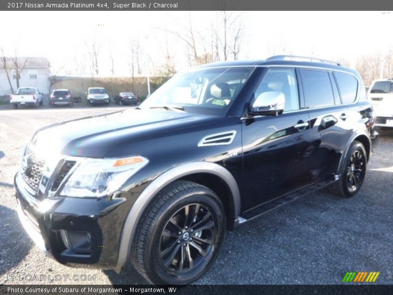 Super Black / Charcoal 2017 Nissan Armada Platinum 4x4