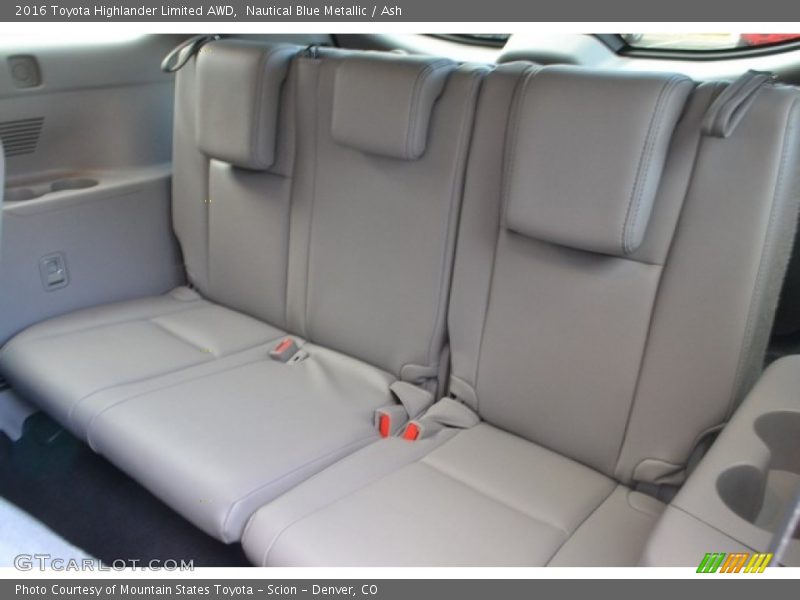 Nautical Blue Metallic / Ash 2016 Toyota Highlander Limited AWD