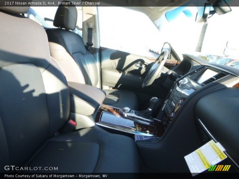 Brilliant Silver / Charcoal 2017 Nissan Armada SL 4x4
