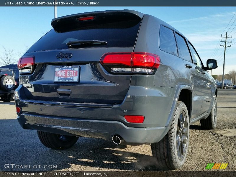 Rhino / Black 2017 Jeep Grand Cherokee Laredo 4x4