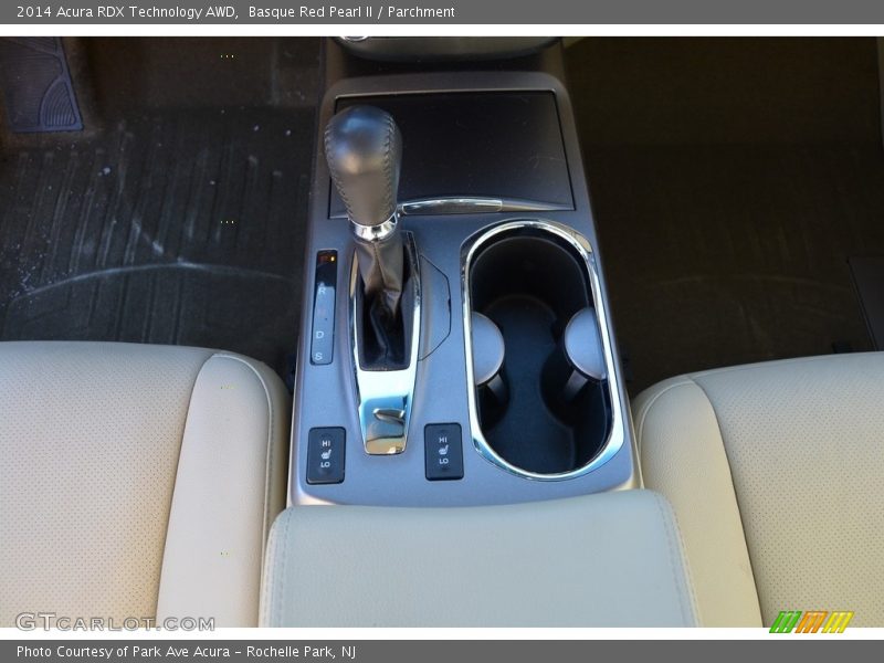Basque Red Pearl II / Parchment 2014 Acura RDX Technology AWD