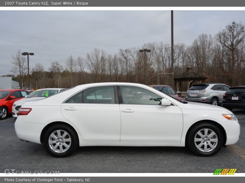 Super White / Bisque 2007 Toyota Camry XLE