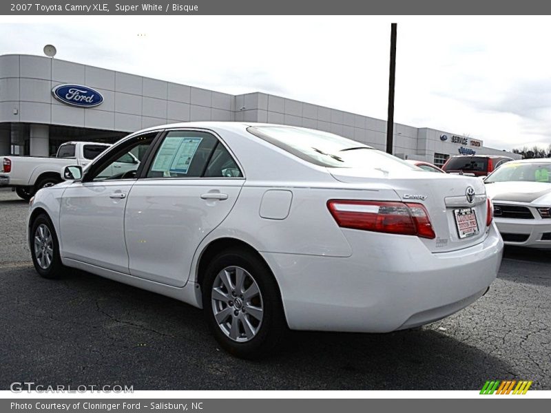 Super White / Bisque 2007 Toyota Camry XLE