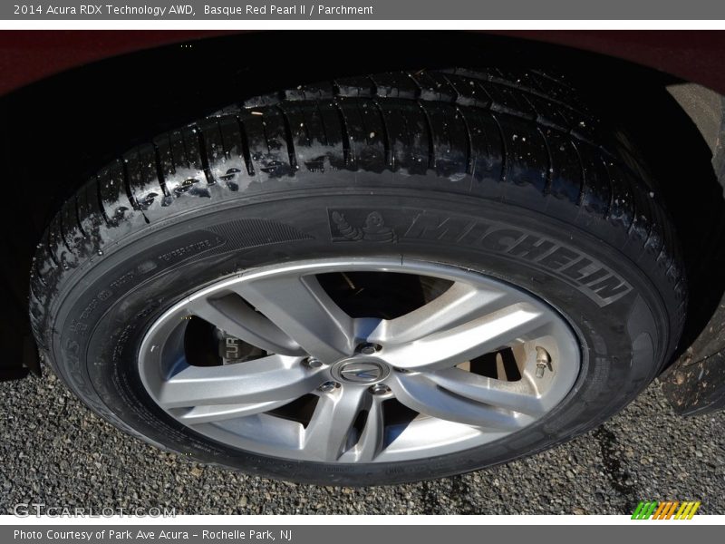 Basque Red Pearl II / Parchment 2014 Acura RDX Technology AWD