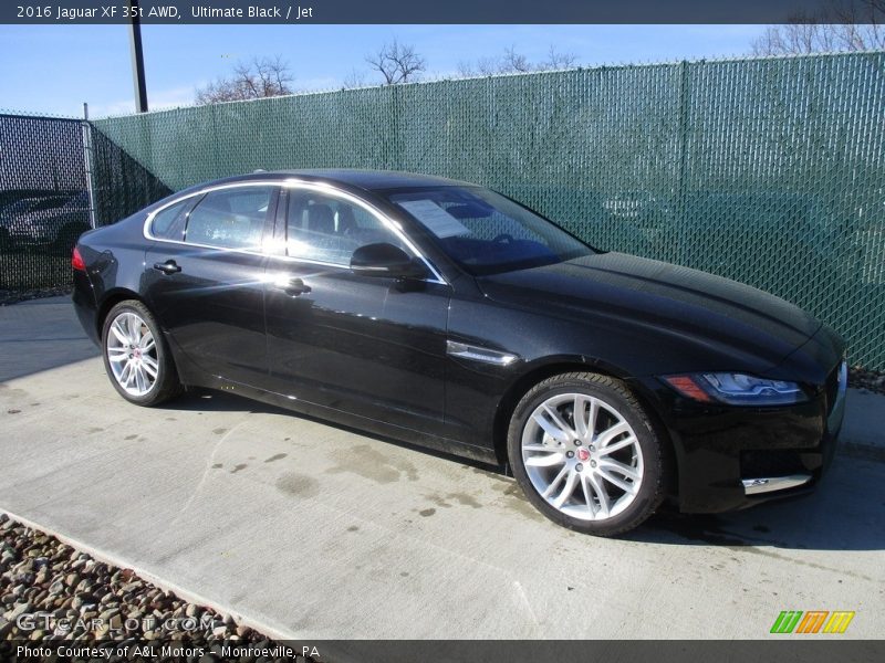 Ultimate Black / Jet 2016 Jaguar XF 35t AWD