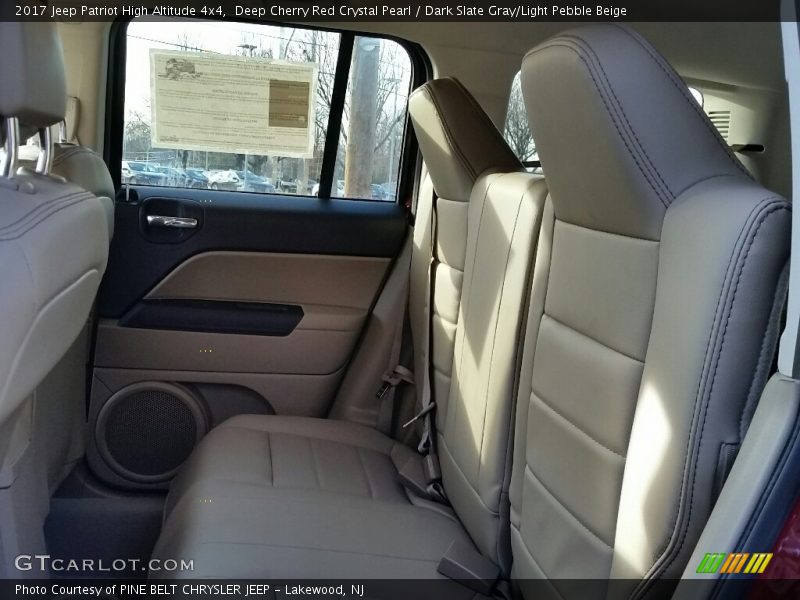 Deep Cherry Red Crystal Pearl / Dark Slate Gray/Light Pebble Beige 2017 Jeep Patriot High Altitude 4x4