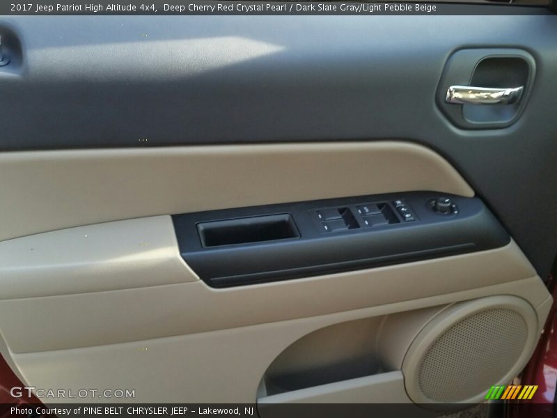 Deep Cherry Red Crystal Pearl / Dark Slate Gray/Light Pebble Beige 2017 Jeep Patriot High Altitude 4x4