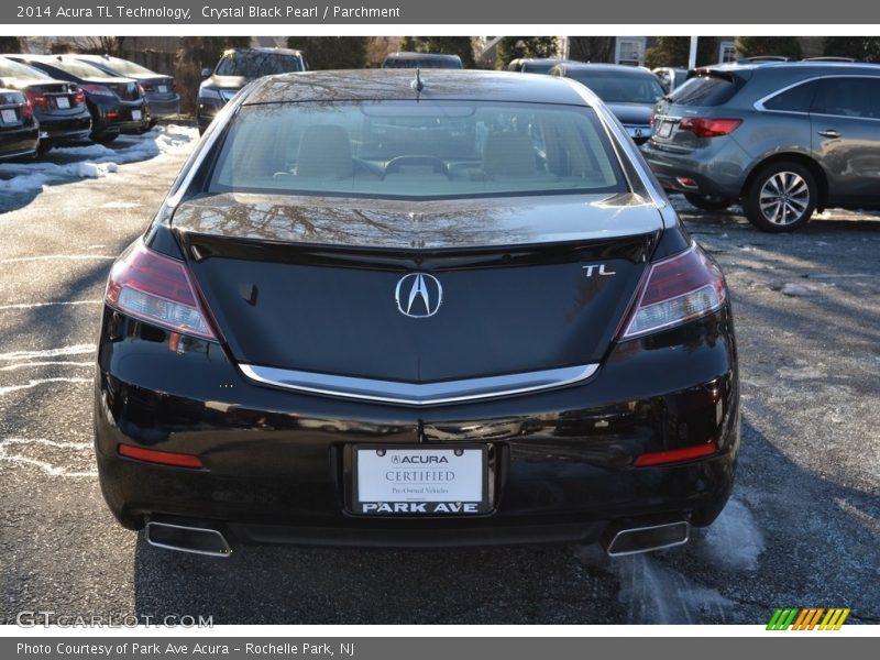 Crystal Black Pearl / Parchment 2014 Acura TL Technology