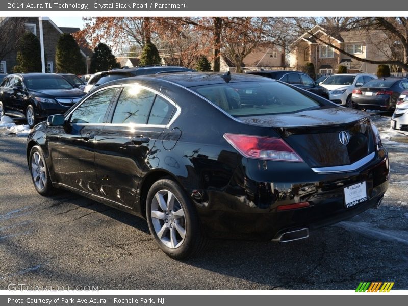 Crystal Black Pearl / Parchment 2014 Acura TL Technology