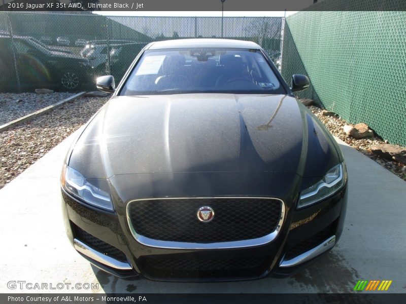 Ultimate Black / Jet 2016 Jaguar XF 35t AWD