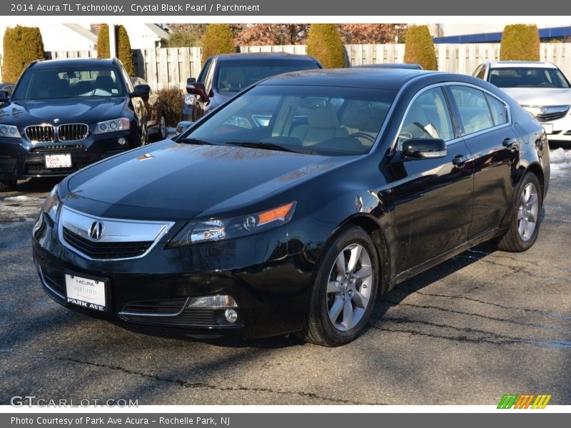 Crystal Black Pearl / Parchment 2014 Acura TL Technology