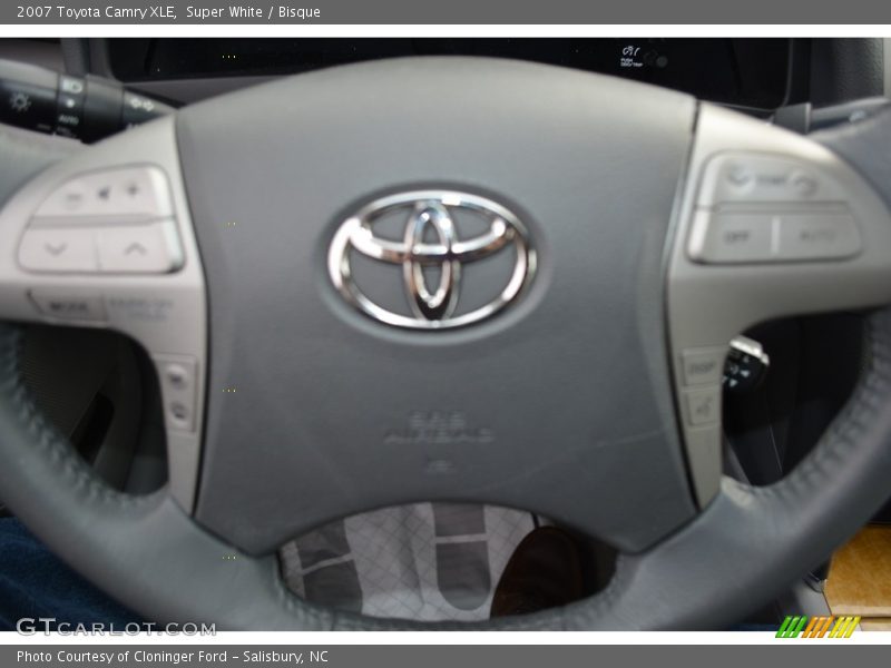 Super White / Bisque 2007 Toyota Camry XLE