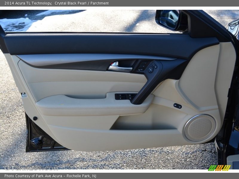 Crystal Black Pearl / Parchment 2014 Acura TL Technology