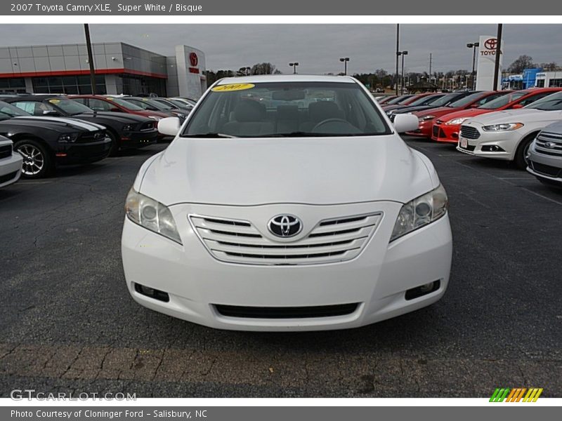 Super White / Bisque 2007 Toyota Camry XLE