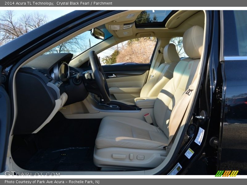 Crystal Black Pearl / Parchment 2014 Acura TL Technology