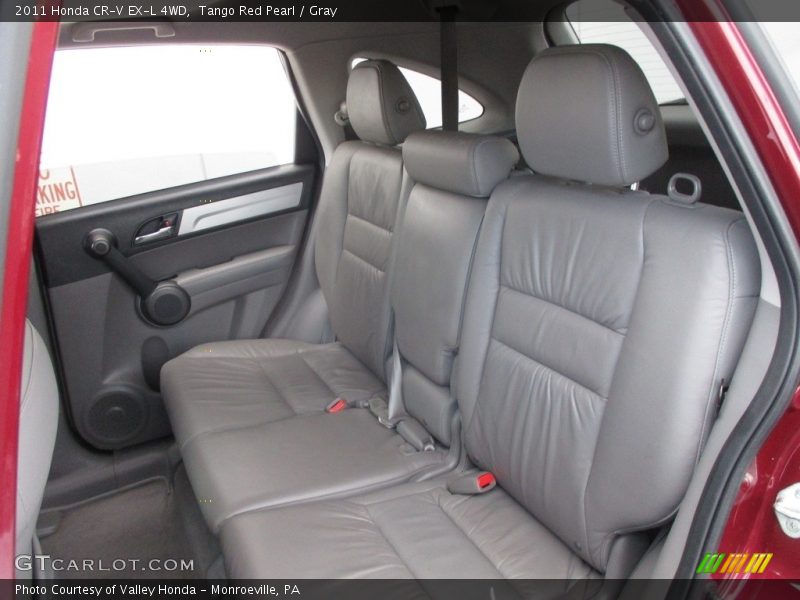 Tango Red Pearl / Gray 2011 Honda CR-V EX-L 4WD