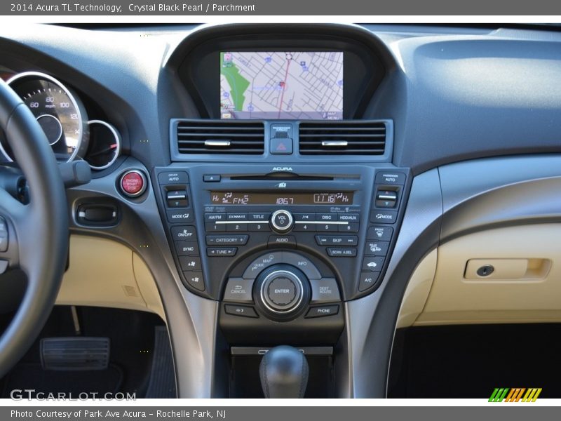 Crystal Black Pearl / Parchment 2014 Acura TL Technology