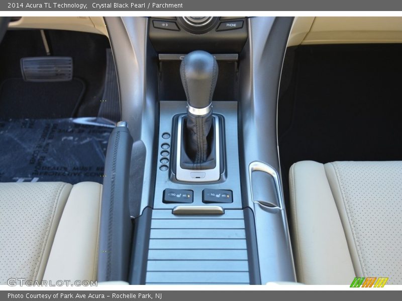 Crystal Black Pearl / Parchment 2014 Acura TL Technology