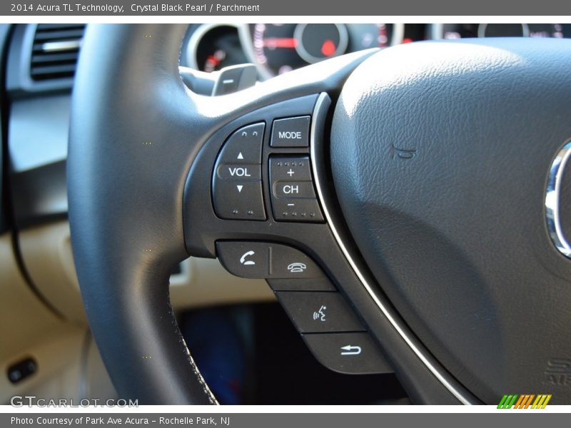 Crystal Black Pearl / Parchment 2014 Acura TL Technology