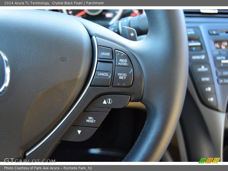 Crystal Black Pearl / Parchment 2014 Acura TL Technology