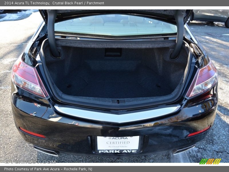 Crystal Black Pearl / Parchment 2014 Acura TL Technology