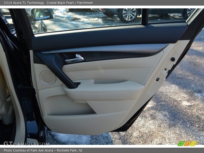 Crystal Black Pearl / Parchment 2014 Acura TL Technology