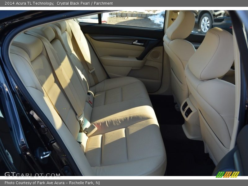 Crystal Black Pearl / Parchment 2014 Acura TL Technology